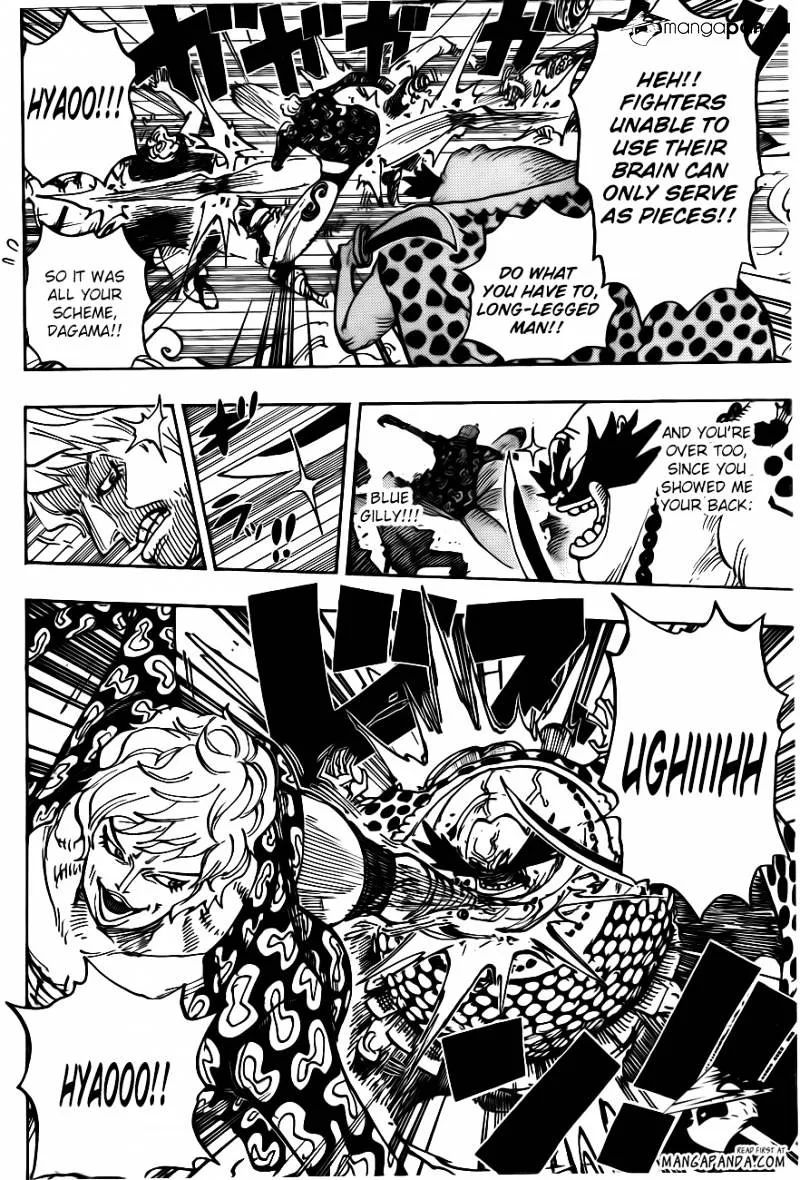 One Piece Chapter 709 page 8