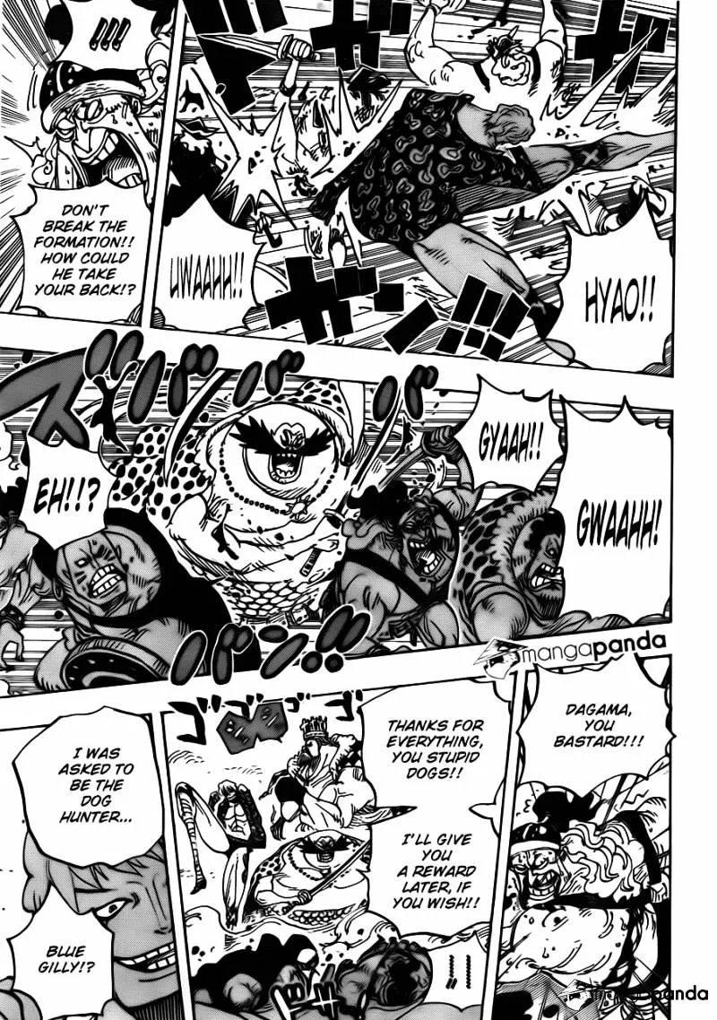 One Piece Chapter 709 page 7