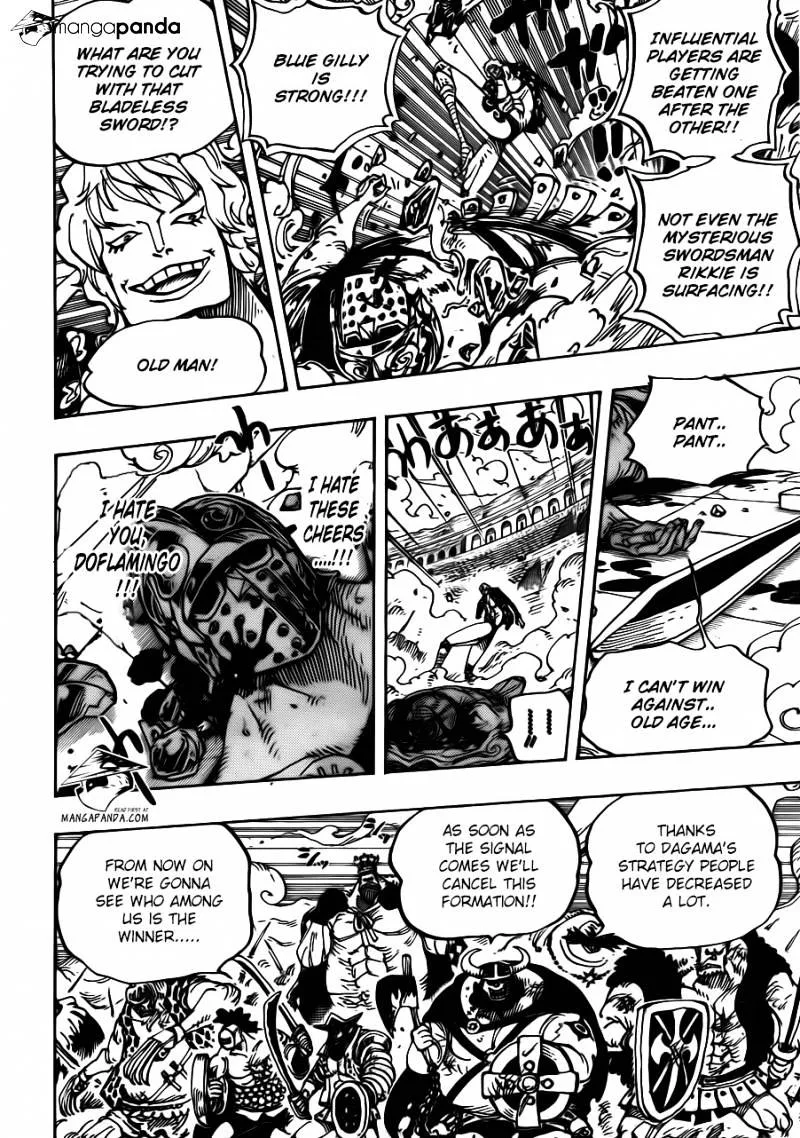 One Piece Chapter 709 page 6