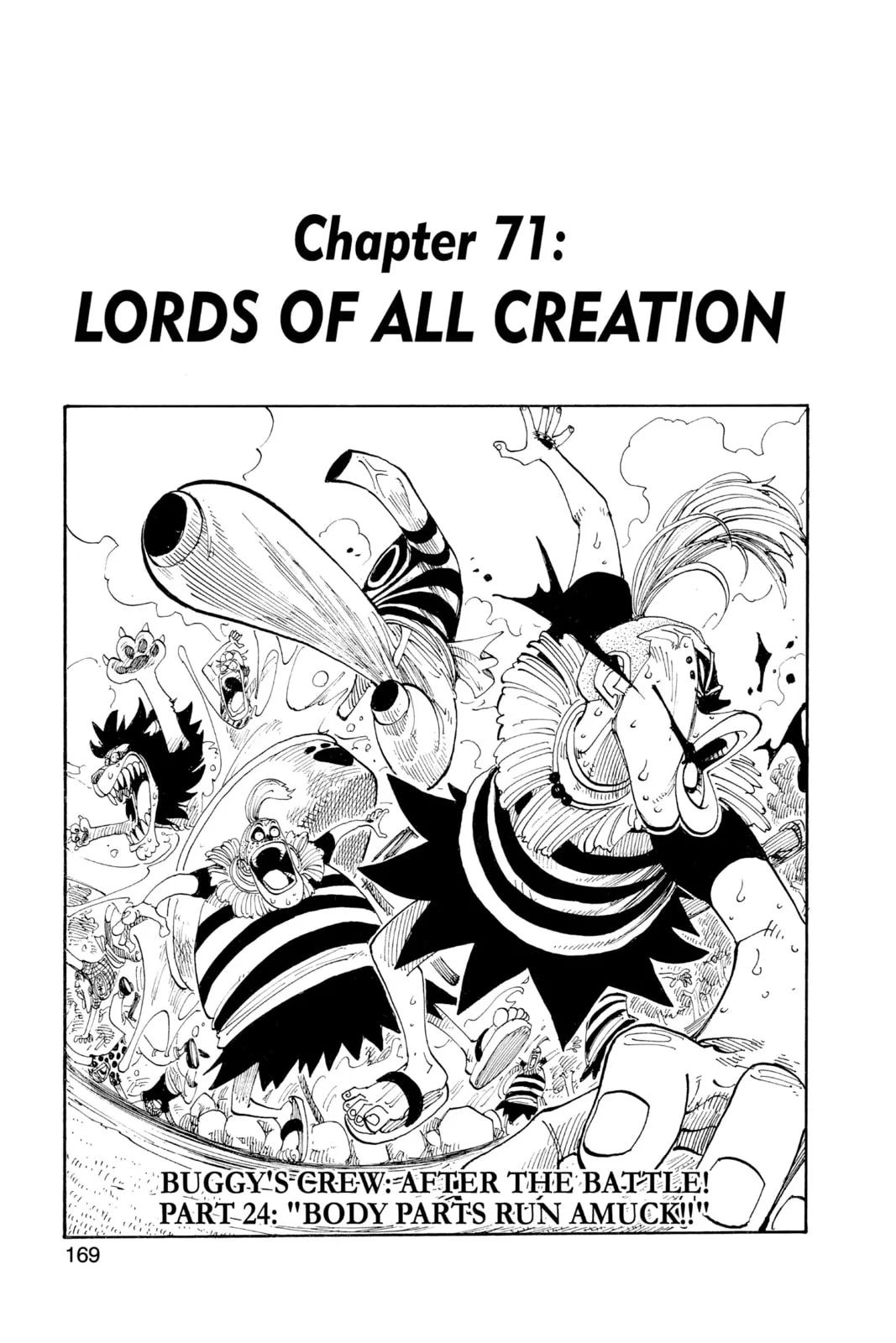 One Piece Chapter 71.1 page 1
