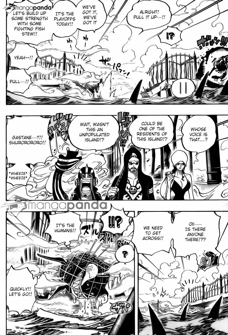 One Piece Chapter 710 page 10