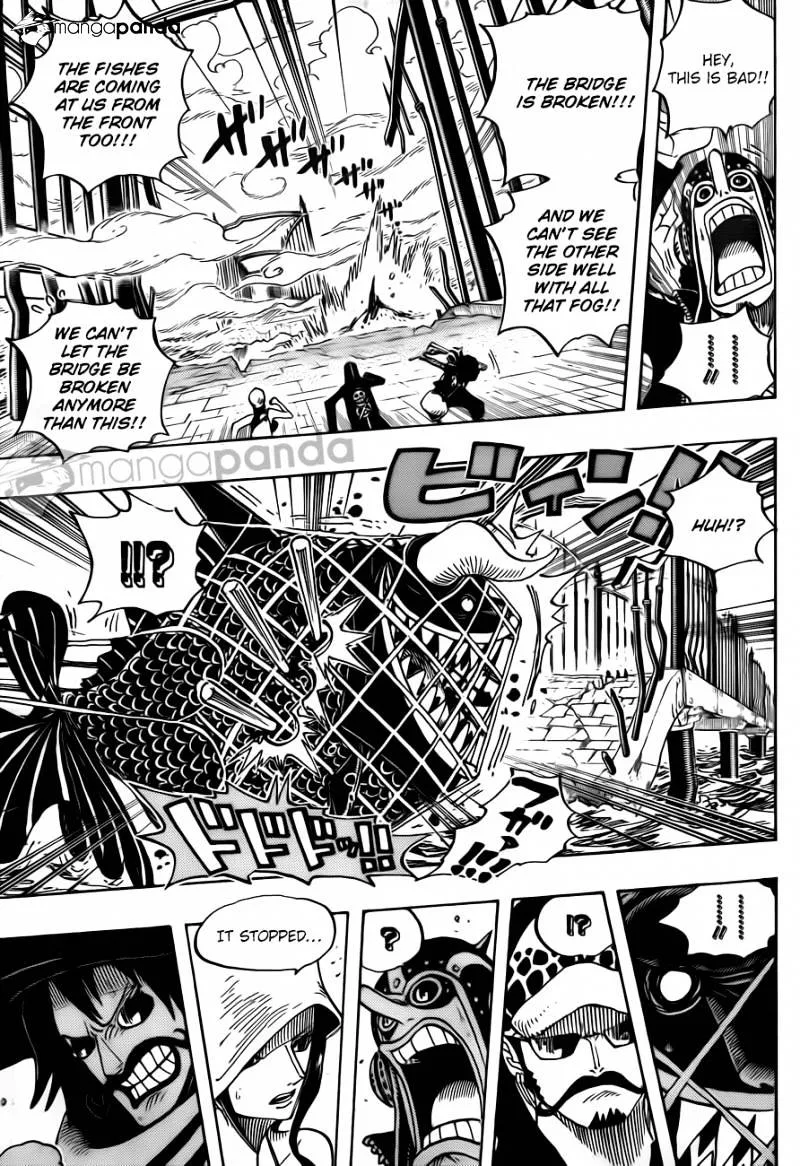 One Piece Chapter 710 page 9