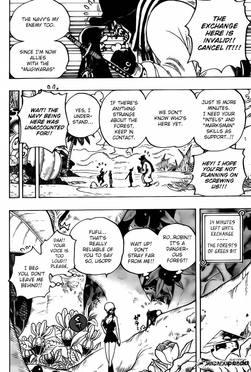 One Piece Chapter 710 page 15