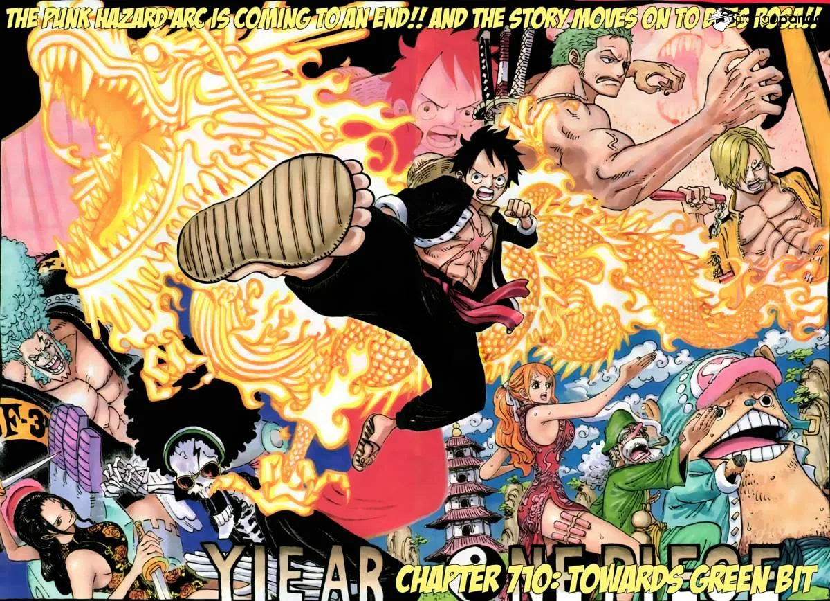One Piece Chapter 710 page 2