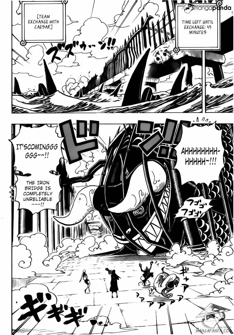 One Piece Chapter 710 page 4