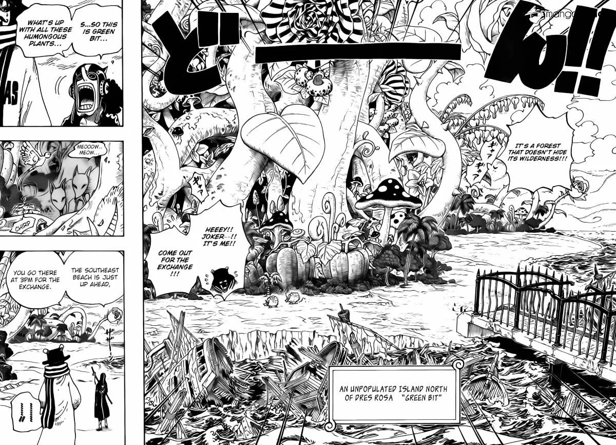 One Piece Chapter 710 page 12