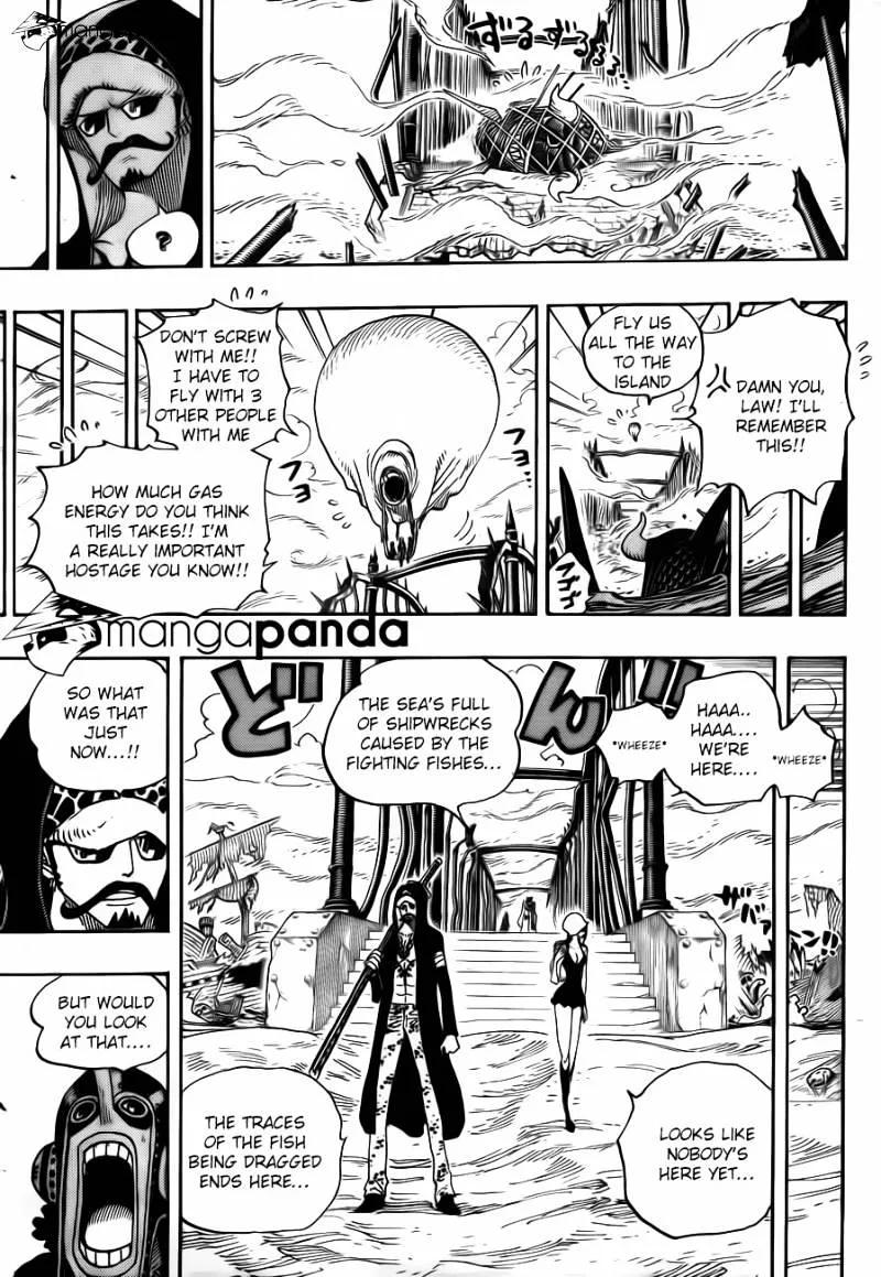 One Piece Chapter 710 page 11