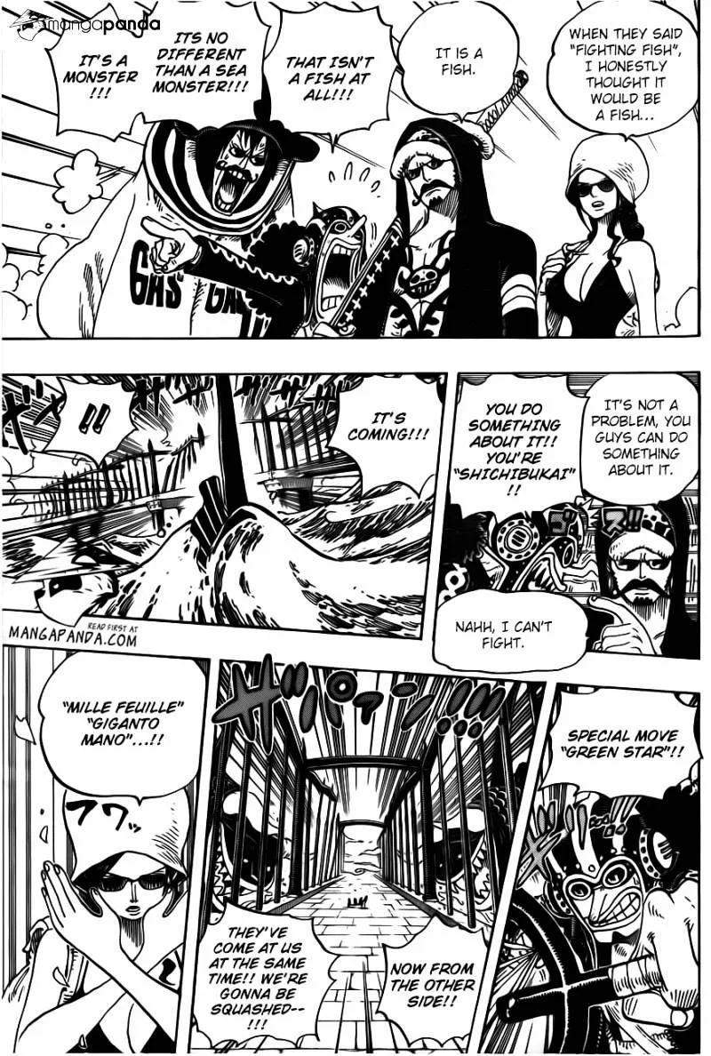 One Piece Chapter 710 page 5