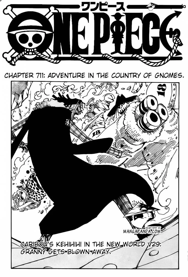 One Piece Chapter 711 page 3