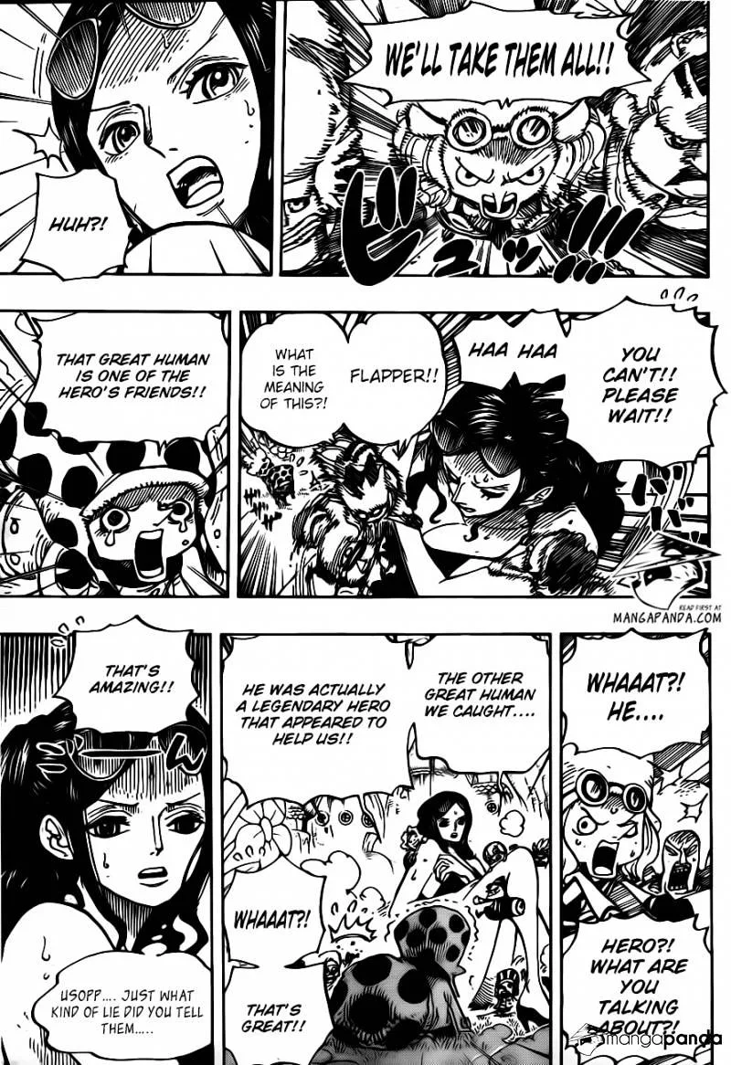 One Piece Chapter 711 page 10