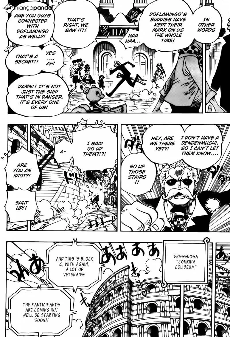 One Piece Chapter 711 page 15