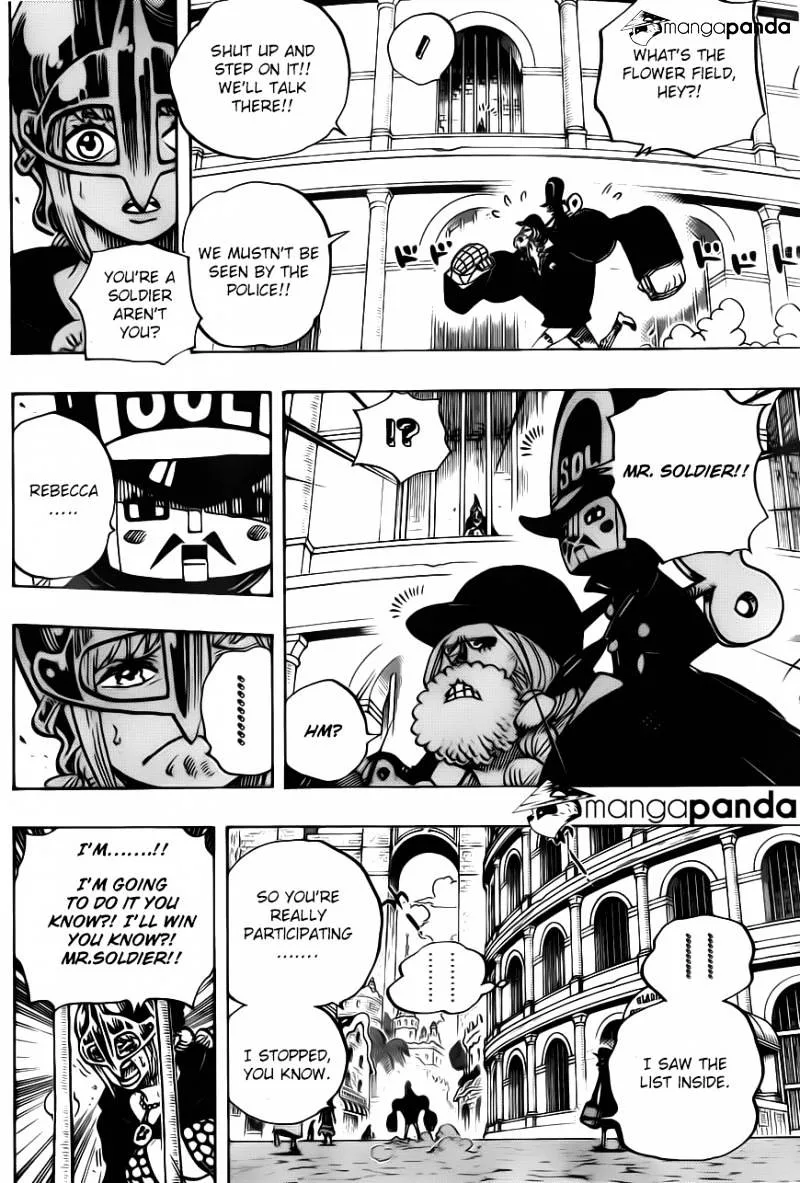 One Piece Chapter 711 page 17