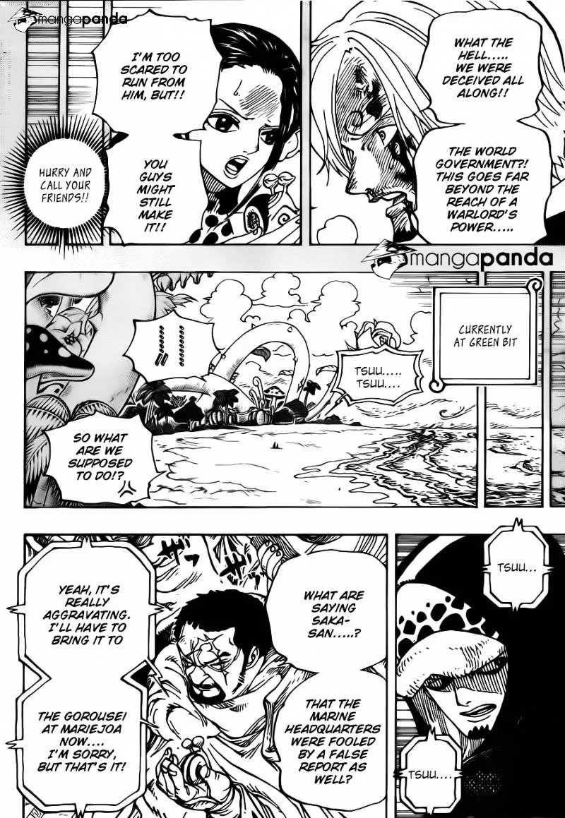 One Piece Chapter 712 page 13