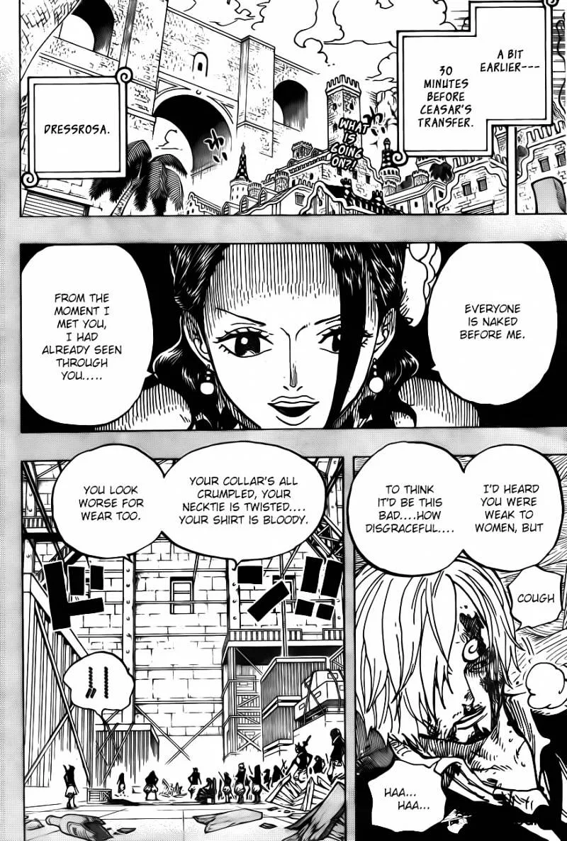 One Piece Chapter 712 page 3