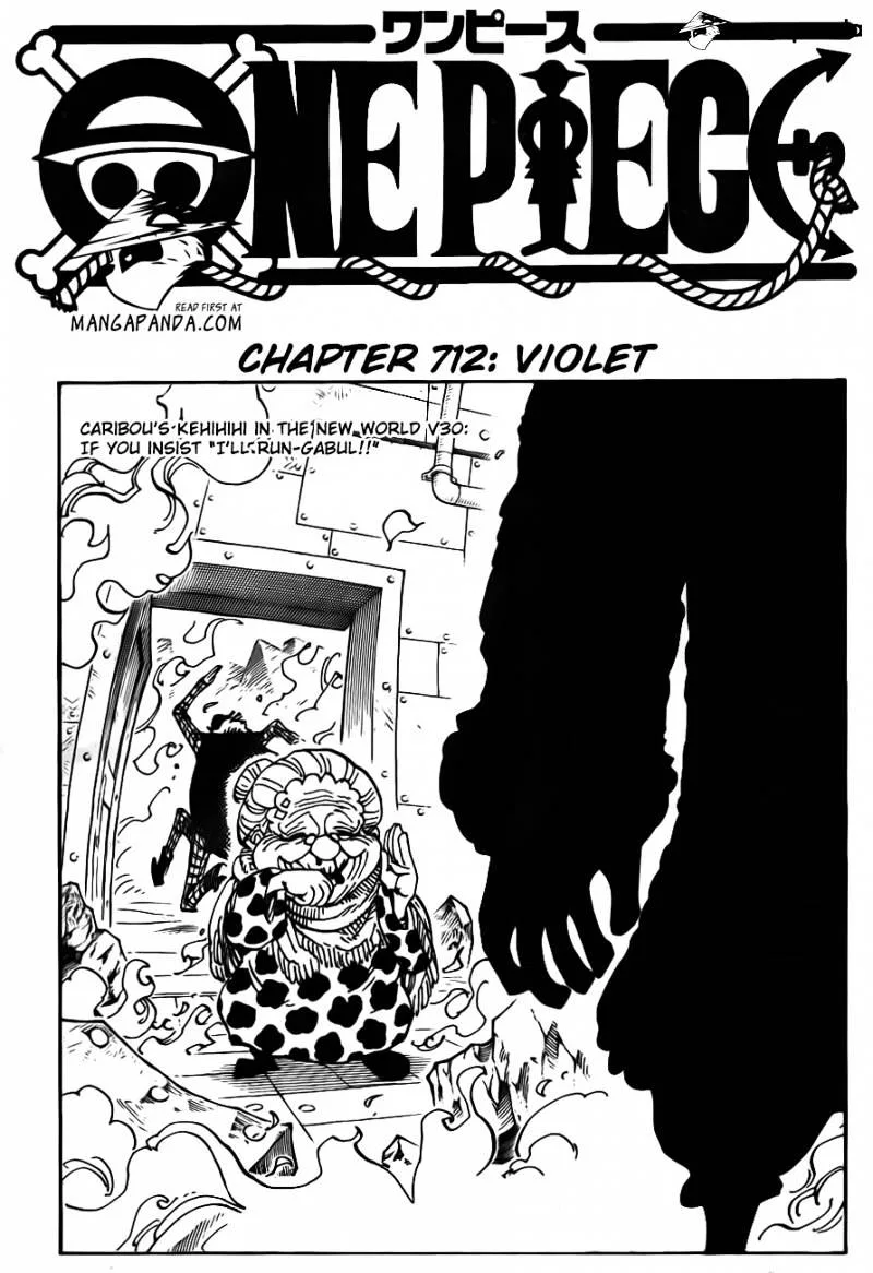 One Piece Chapter 712 page 2