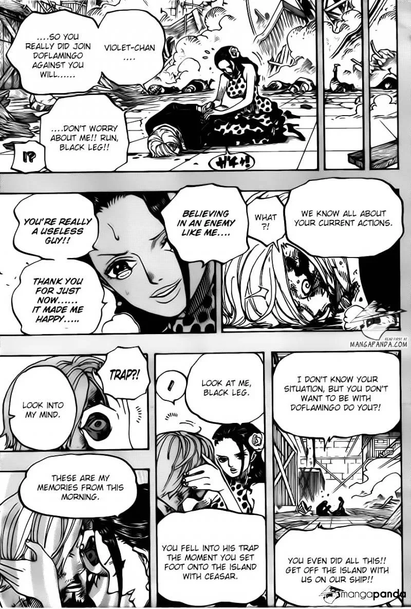 One Piece Chapter 712 page 10