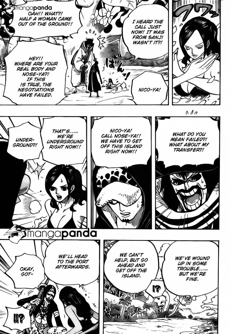 One Piece Chapter 712 page 14
