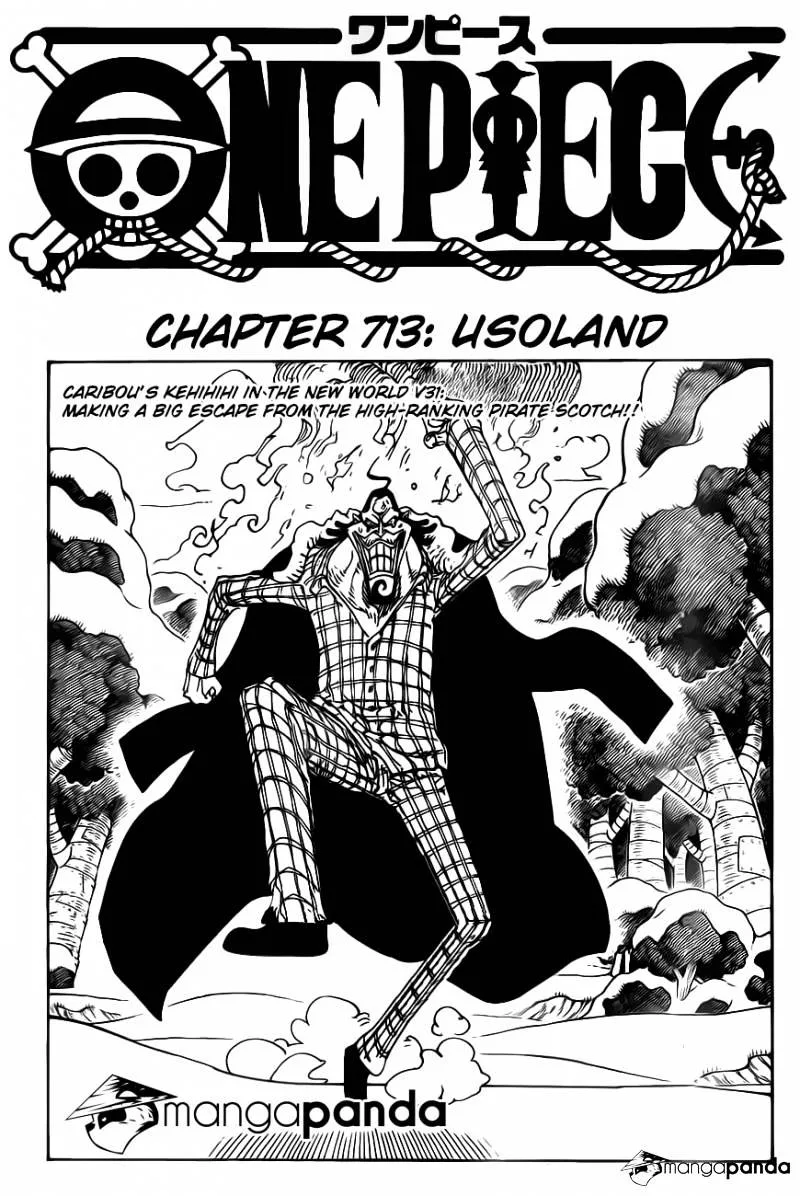 One Piece Chapter 713 page 3