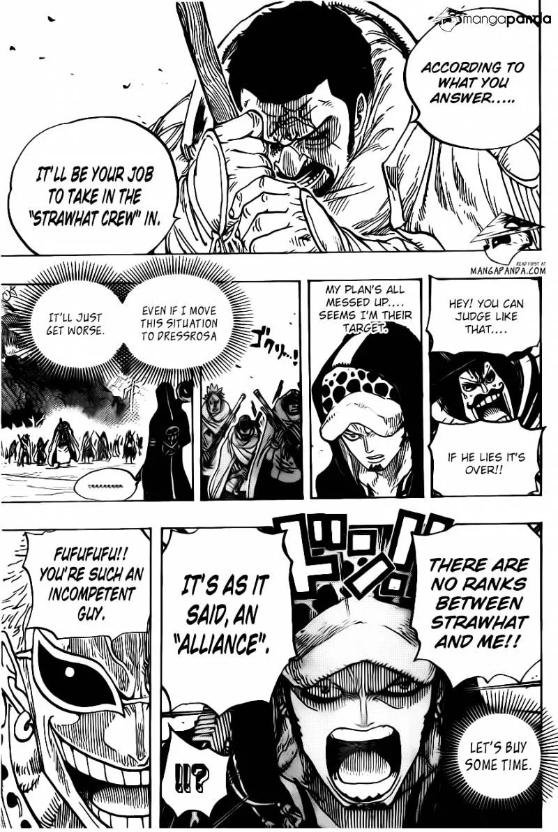 One Piece Chapter 713 page 7