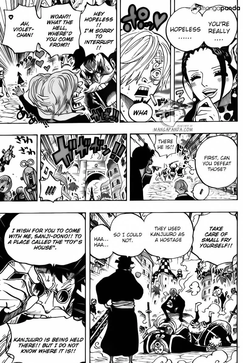 One Piece Chapter 713 page 16