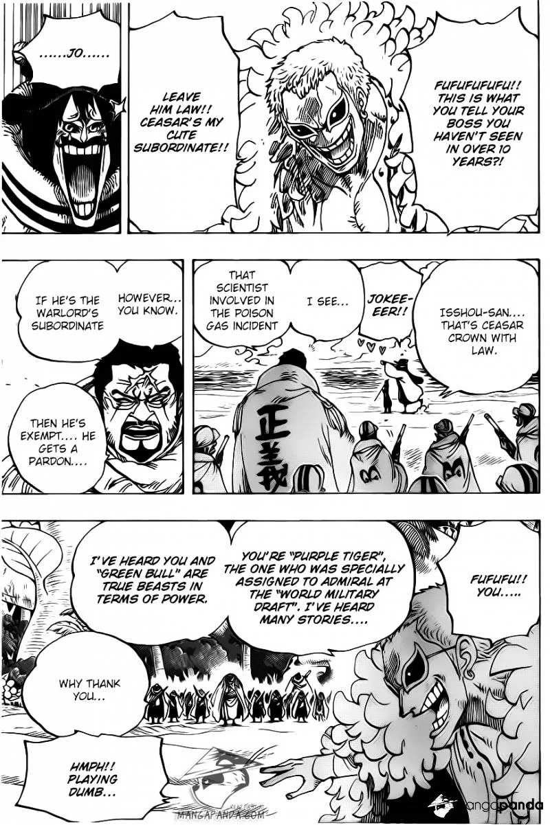 One Piece Chapter 713 page 5