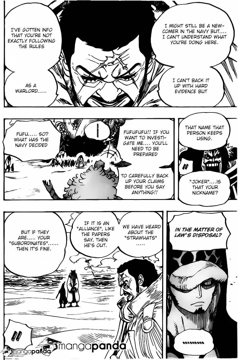 One Piece Chapter 713 page 6