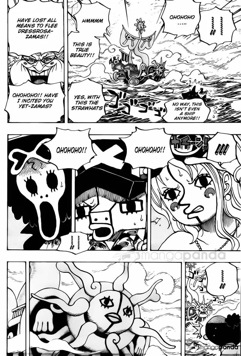 One Piece Chapter 714 page 8