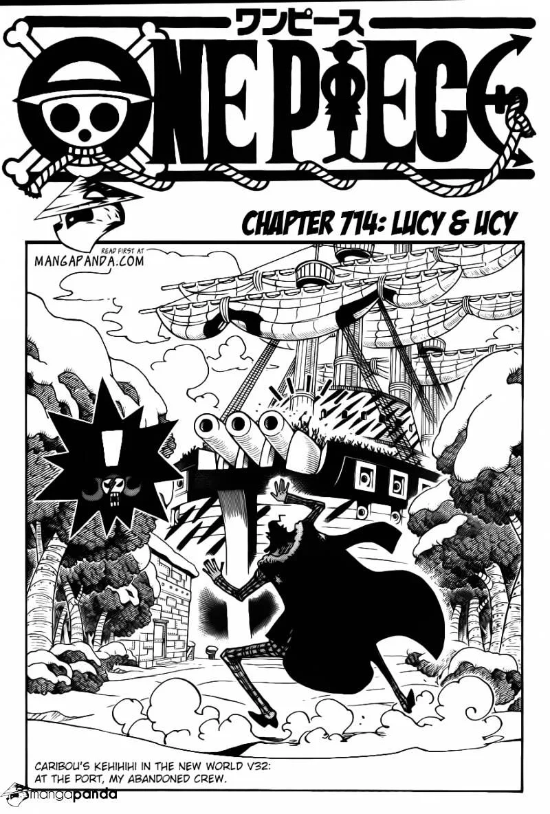 One Piece Chapter 714 page 3