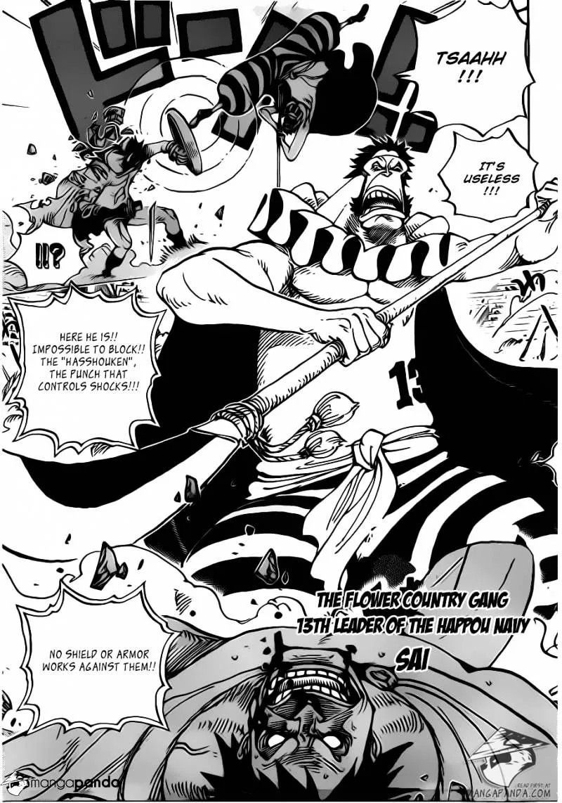 One Piece Chapter 715 page 8
