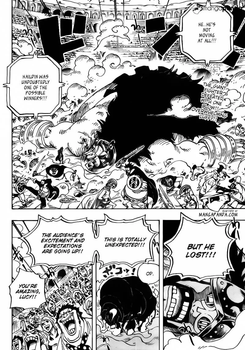 One Piece Chapter 715 page 4