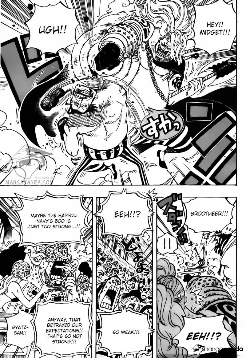 One Piece Chapter 715 page 15