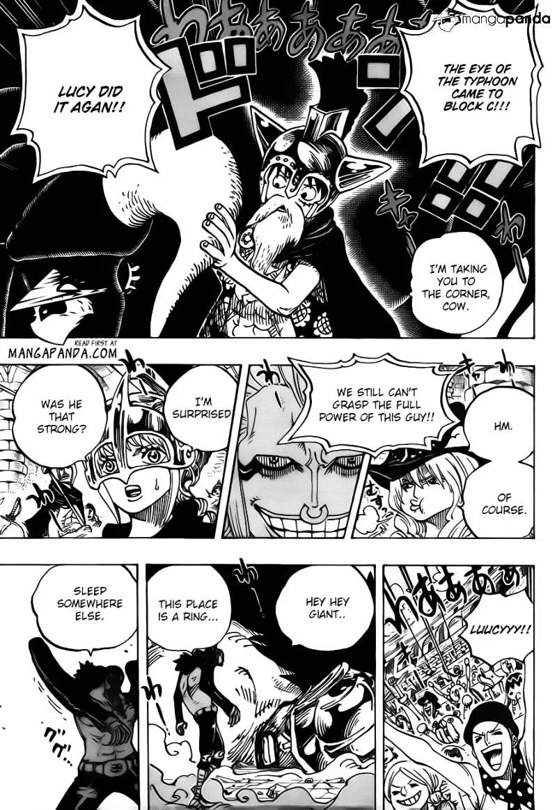 One Piece Chapter 715 page 5