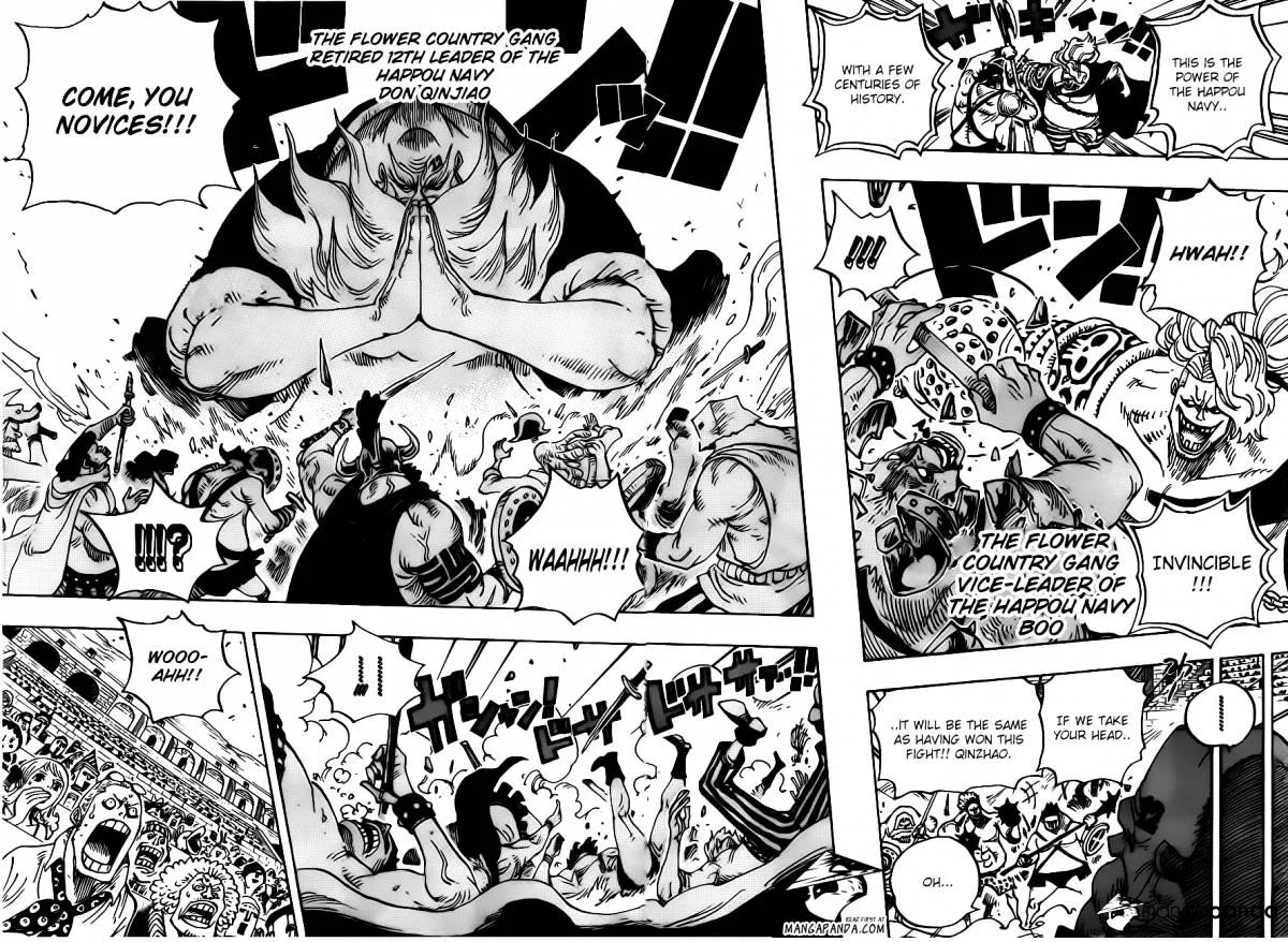 One Piece Chapter 715 page 9