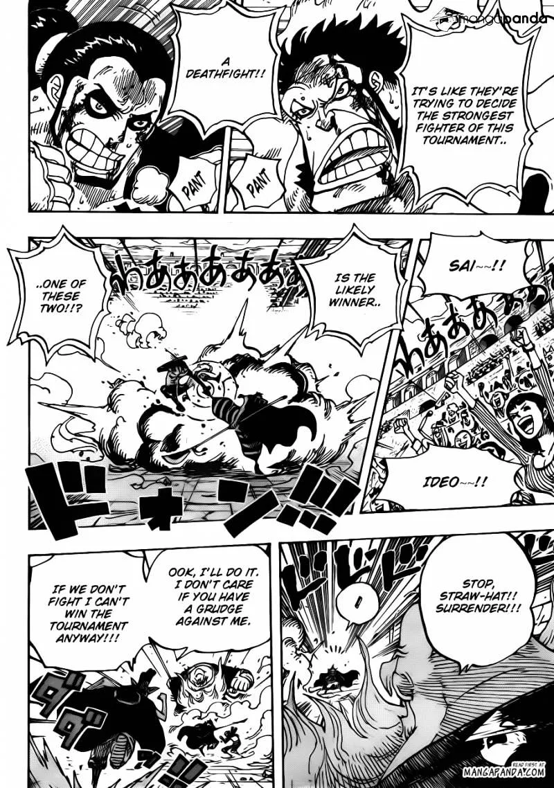 One Piece Chapter 716 page 16