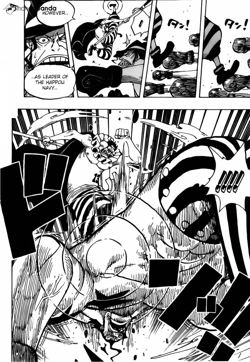One Piece Chapter 716 page 8