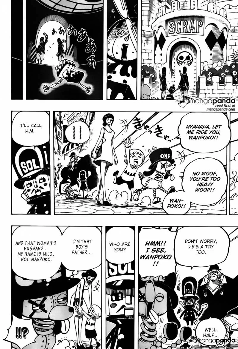 One Piece Chapter 717 page 12