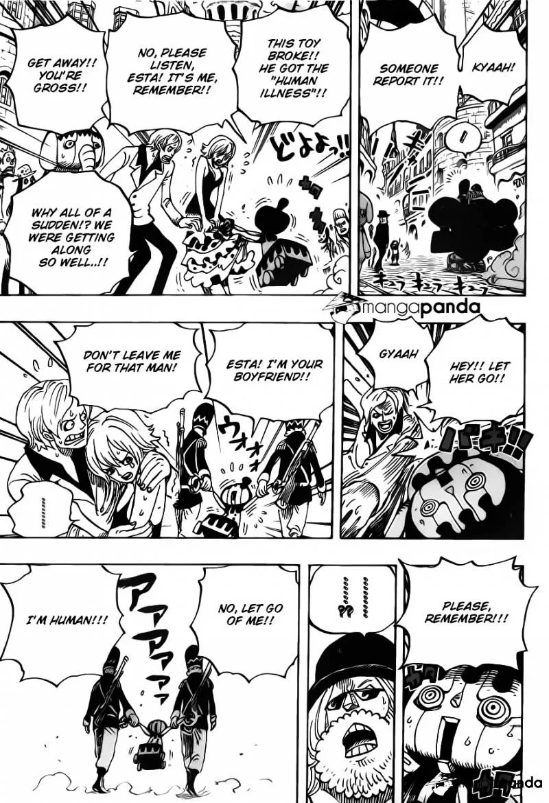 One Piece Chapter 717 page 11