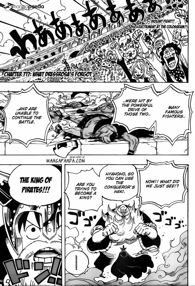 One Piece Chapter 717 page 3