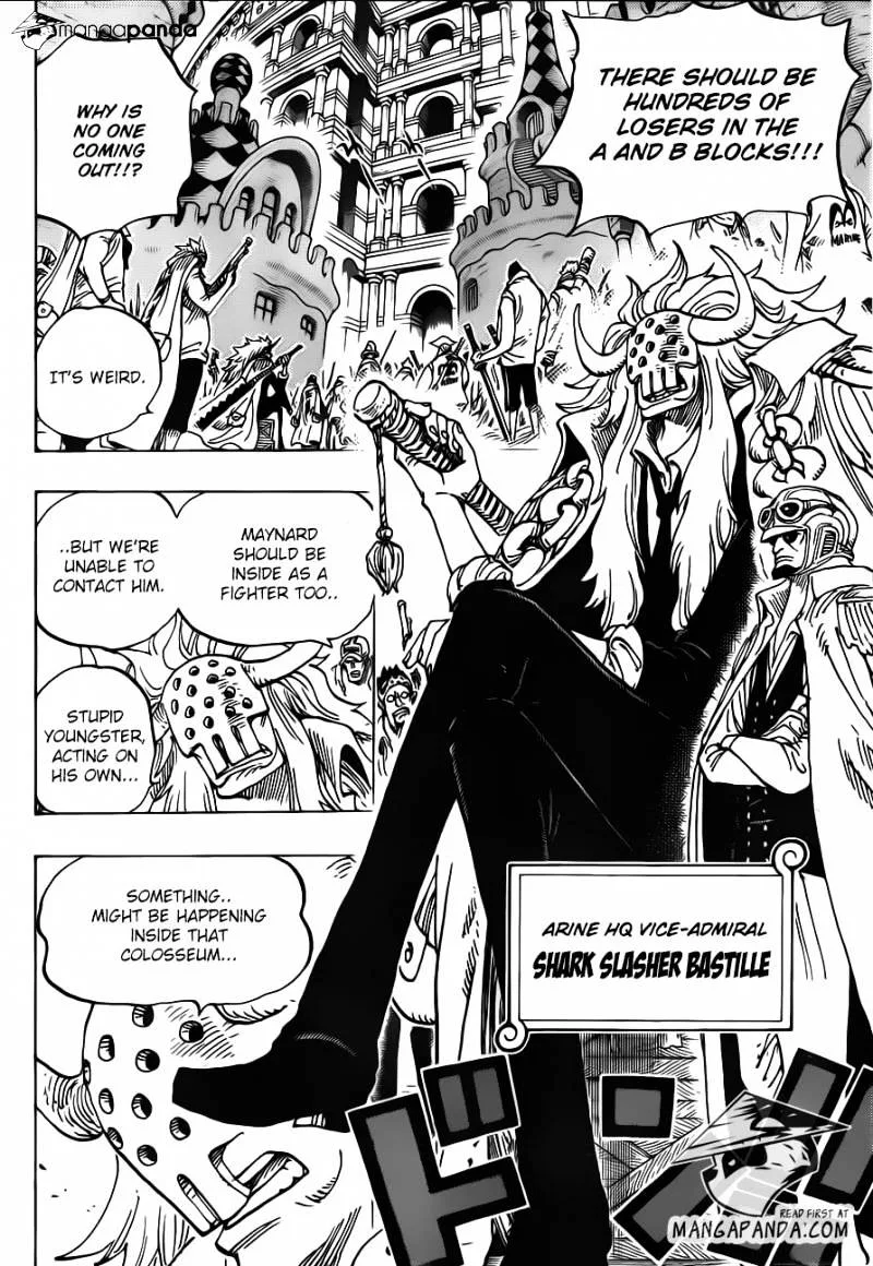 One Piece Chapter 717 page 8