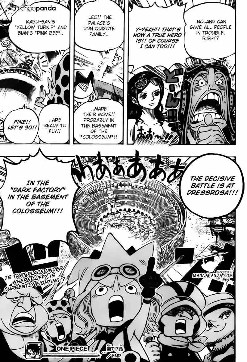 One Piece Chapter 717 page 19