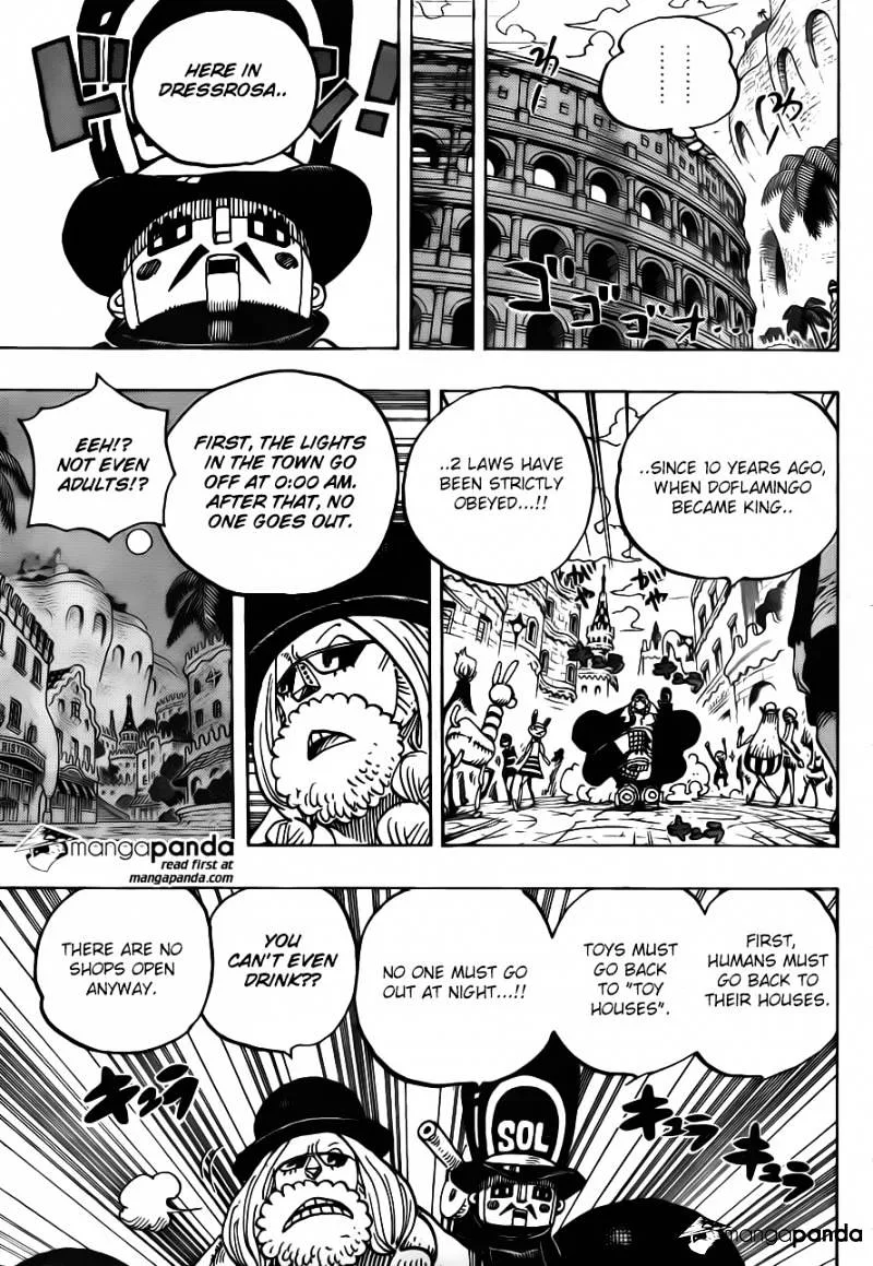 One Piece Chapter 717 page 9