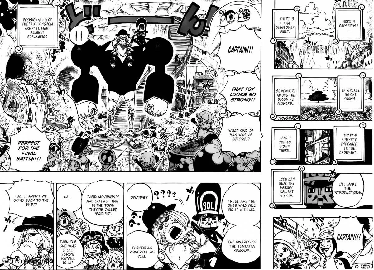 One Piece Chapter 718 page 9