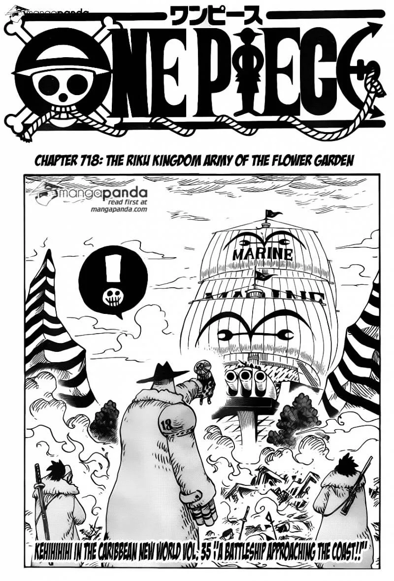 One Piece Chapter 718 page 3