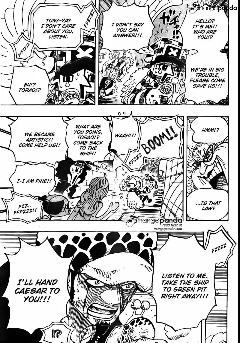 One Piece Chapter 718 page 15