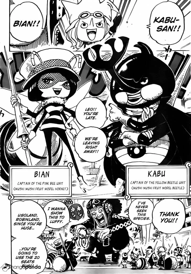 One Piece Chapter 718 page 5