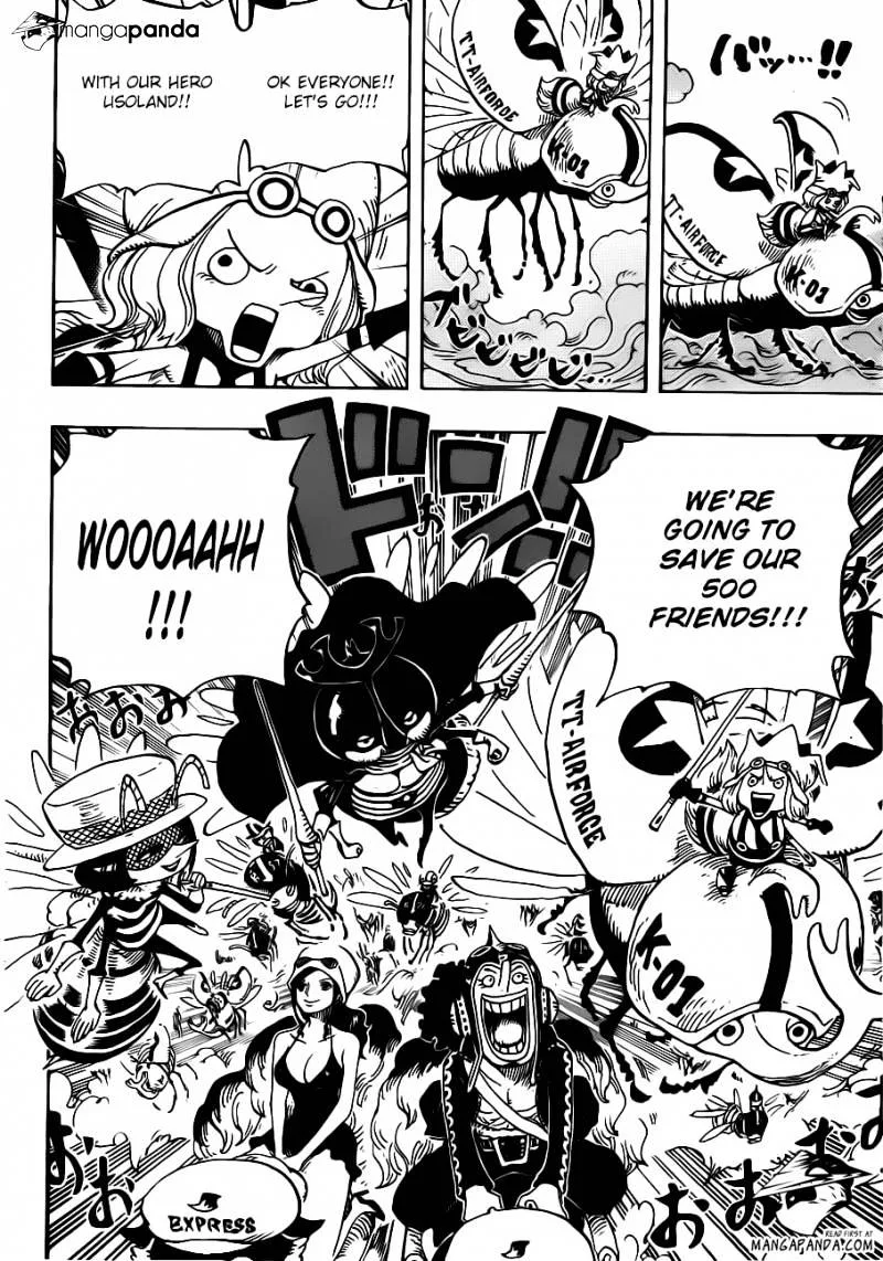 One Piece Chapter 718 page 7