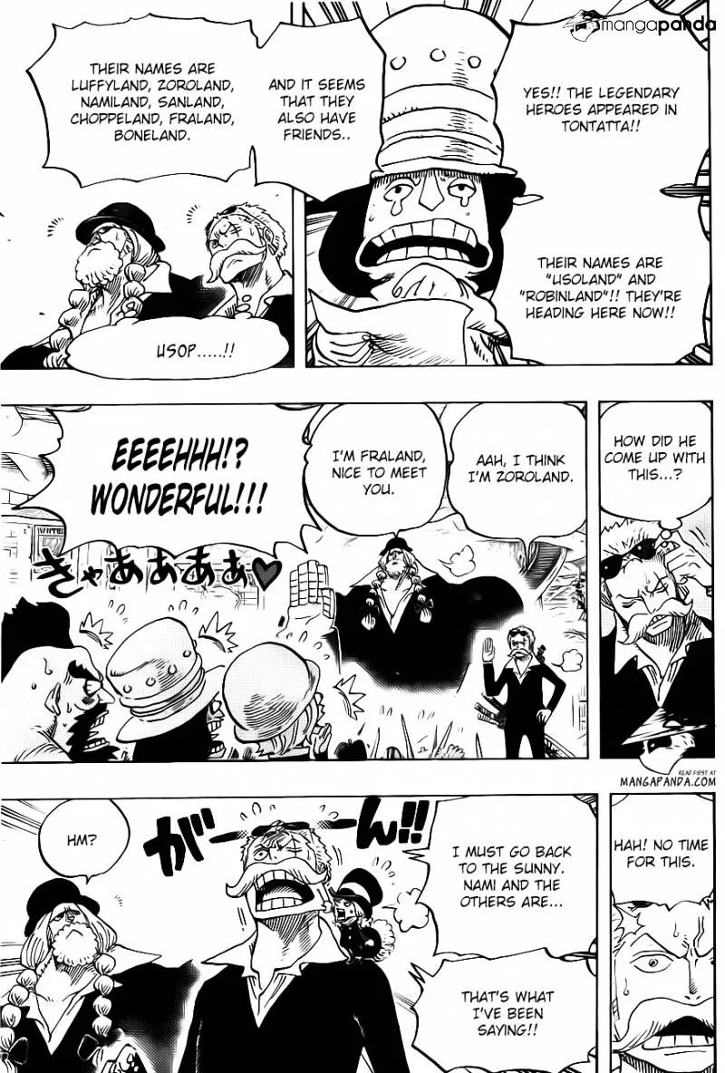 One Piece Chapter 718 page 11