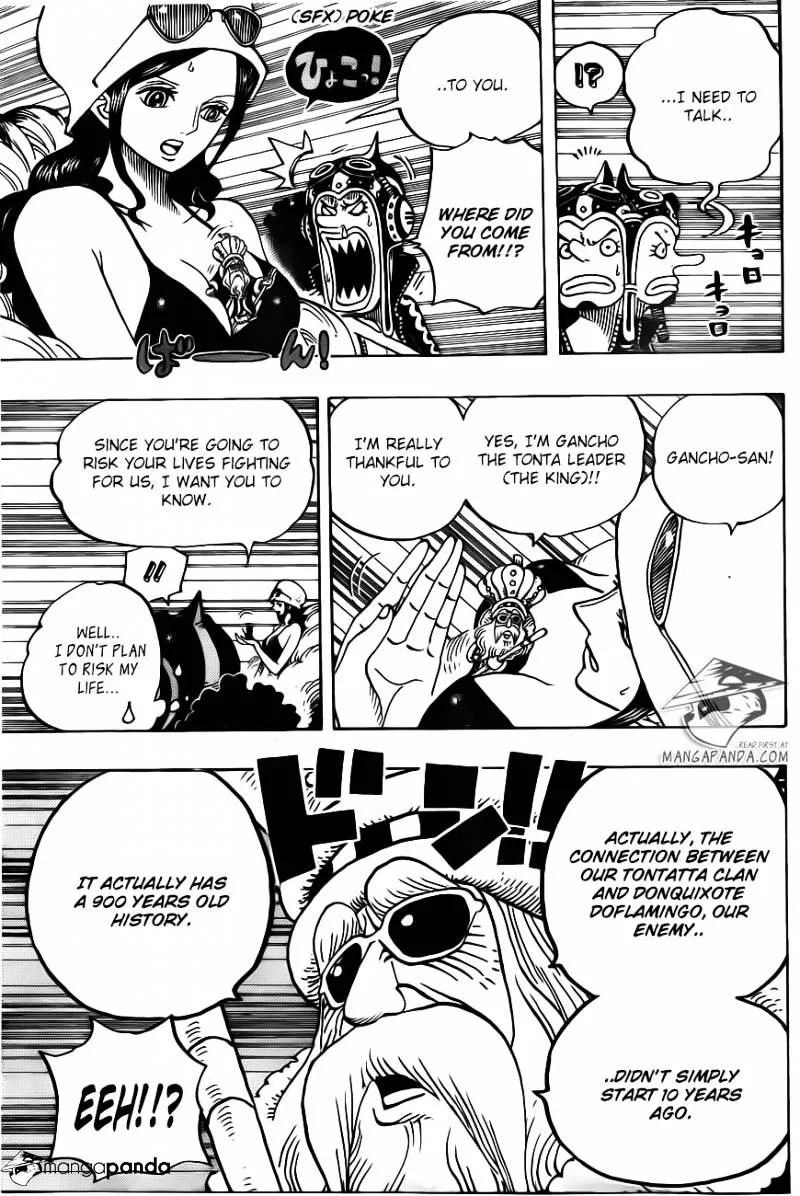 One Piece Chapter 718 page 8