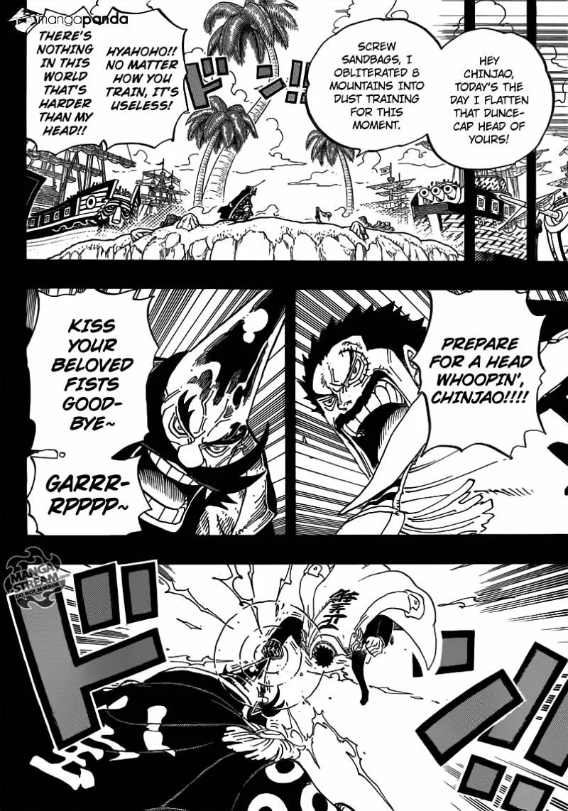One Piece Chapter 719 page 8