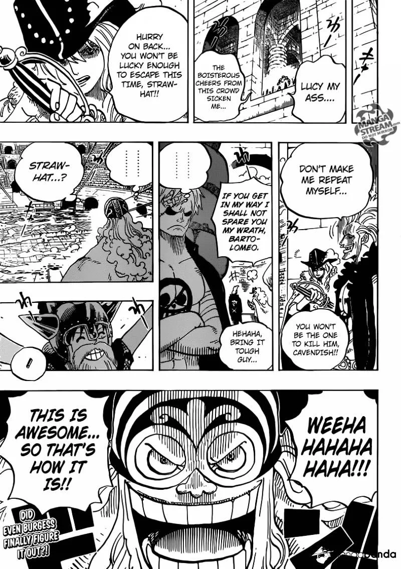 One Piece Chapter 719 page 18
